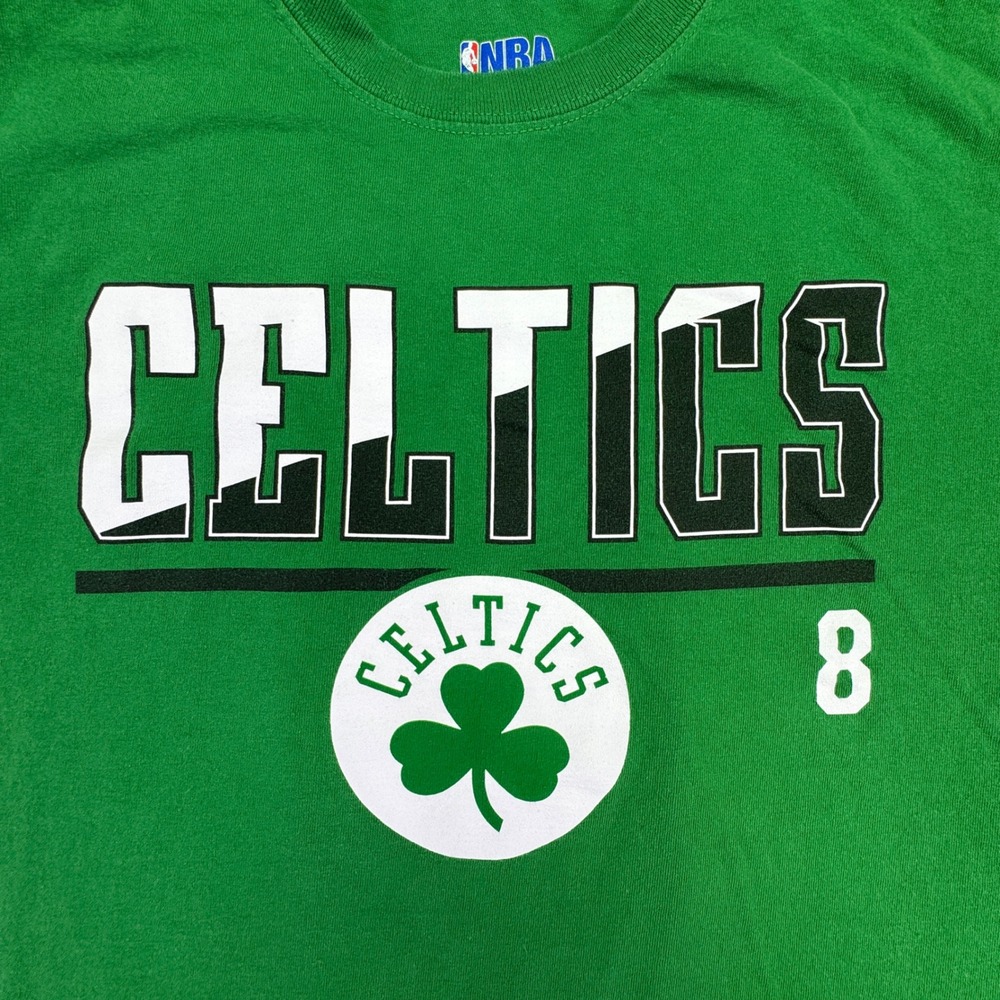 Boston Celtics‎ Antoine Walker Shirt Men's Size XL #8 T-Shirt NBA Basketball Tee